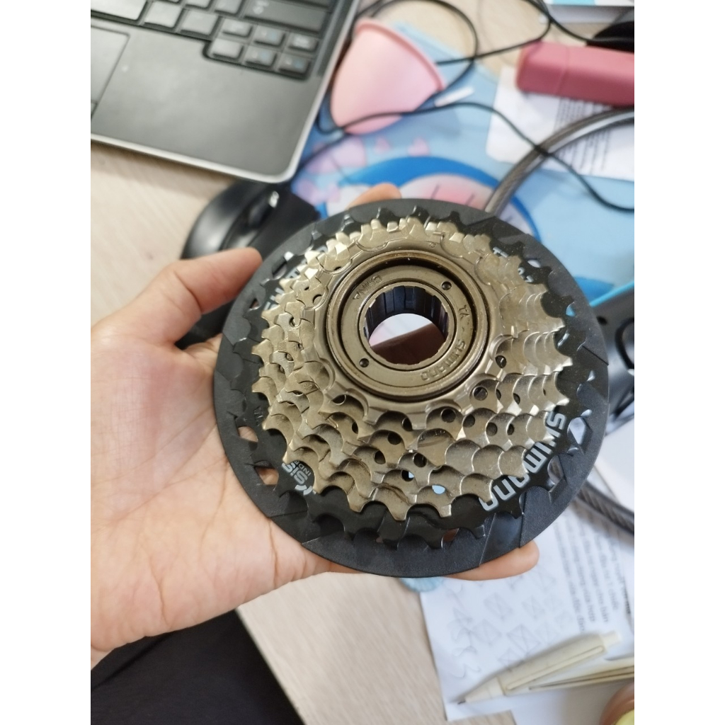 Líp Xe Đạp Shimano 7 Tầng Chính Hãng