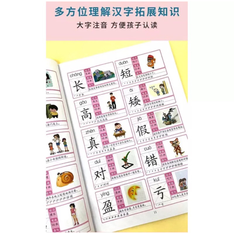 Học nhớ nhanh 3000 chữ Hán qua hình ảnh