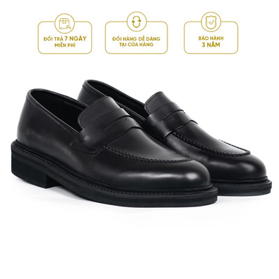 Giày Tây Cao Cấp NEWGEN LOAFER - LF01 - Da Bò Cao Cấp Lót Trong Da Bò Mộc - Thương hiệu Be Classy