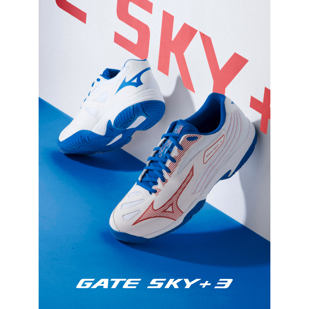 Giày cầu lông Mizuno GATE SKY PLUS 3 nâng cấp toàn diện hơn so với các phiên bản trước mang đến những bước di chuyển