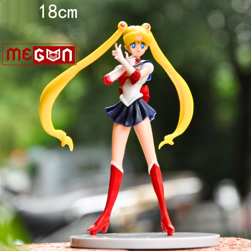 Mô hình Megun 5 thủy thủ mặt trăng Sailor Moon Usagi Ami Rei Makoto Minako Mamoru Setsuna Michiru Haruka Hotaru