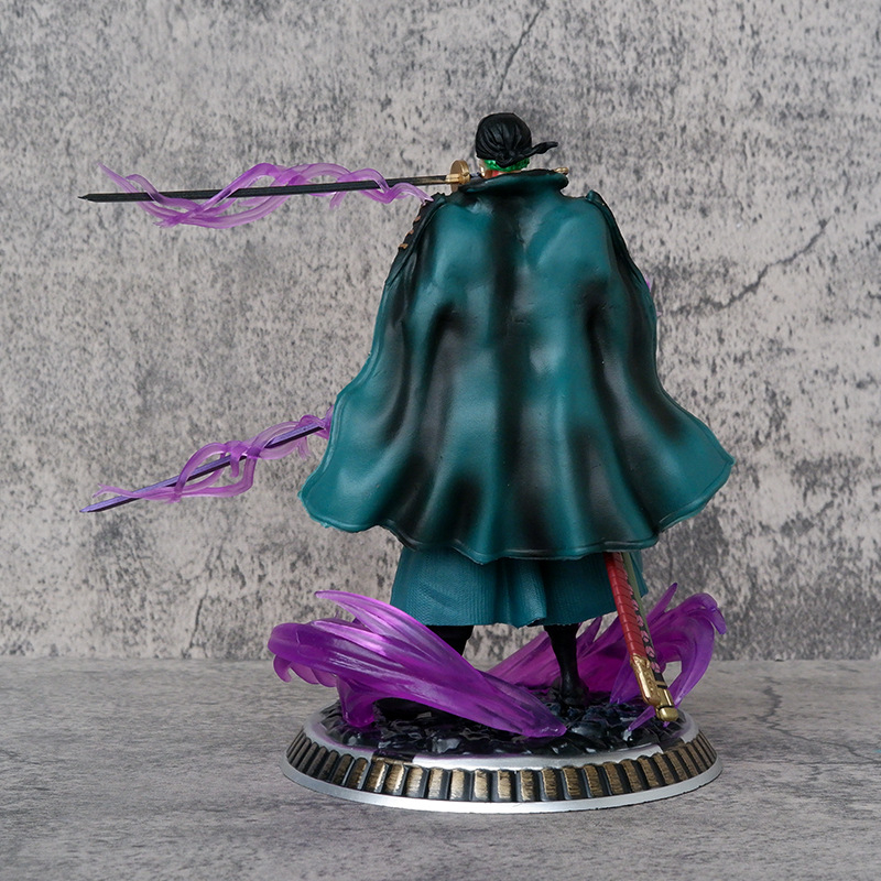 Mô hình One Piece Roronoa Zoro chiến đấu đẫm máu cực ngầu Cao 21 cm  Figure One Piece
