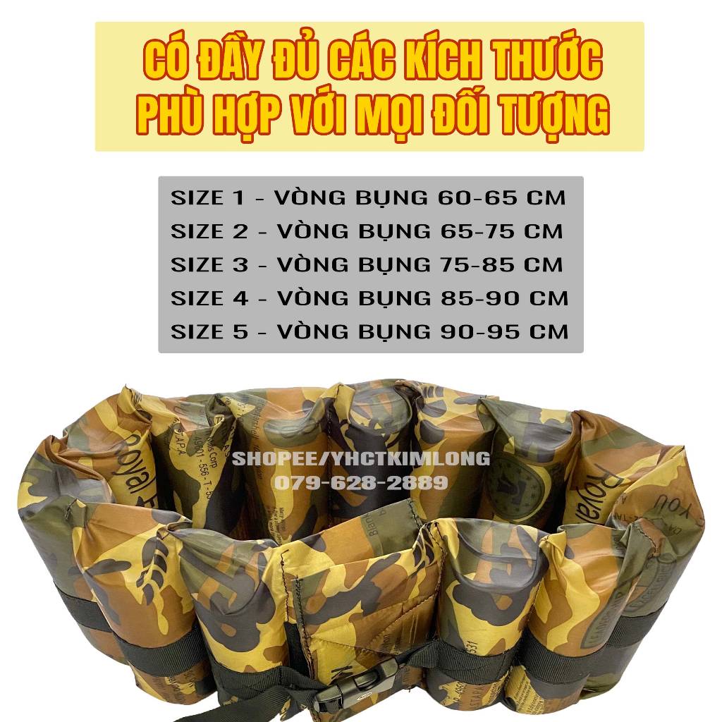 PHAO BƠI ĐEO BỤNG- HỖ TRỢ CHO NGƯỜI BƠI YẾU