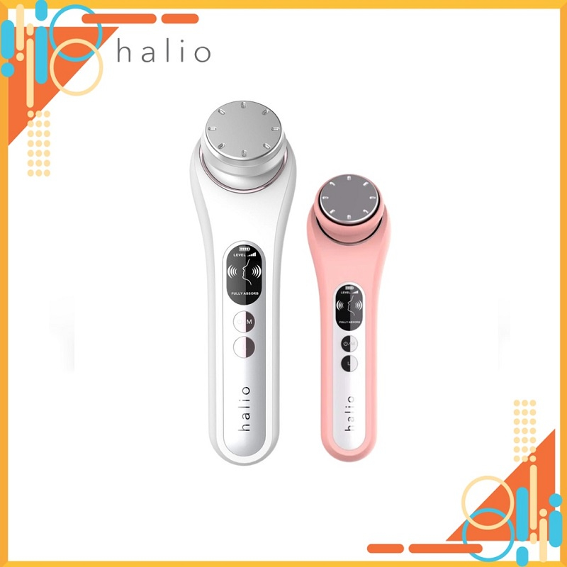 Máy Đẩy Tinh Chất Dưỡng Trắng Nóng Lạnh Halio Ion Hot & Cool Beauty Device - Hàng Chính Hãng