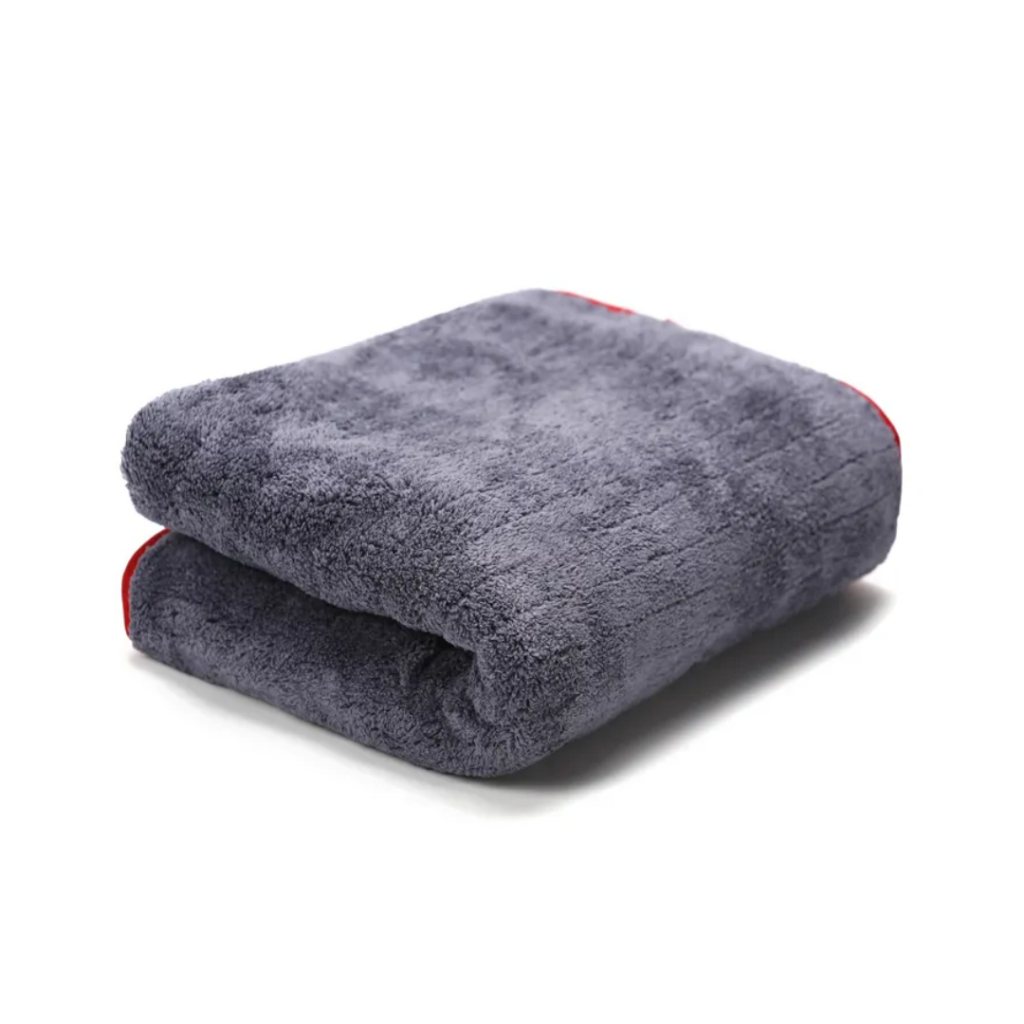 Khăn lau xe oto siêu thấm hút màu đỏ xám 60*90cm