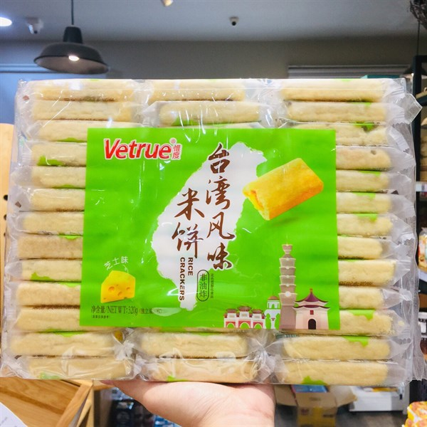 Bánh Gạo VETRU Vị Rau Củ/Phô Mai/Trứng Muối/Tôm