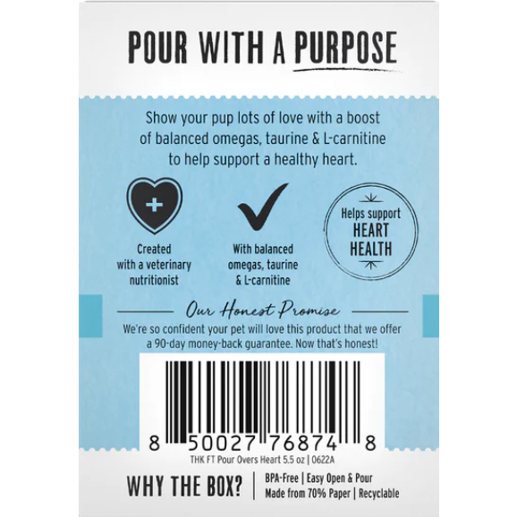 THE HONEST KITCHEN: Pour Over Heart Health Giúp Cho Sức Khỏe Tim Mạch Cho Cún -