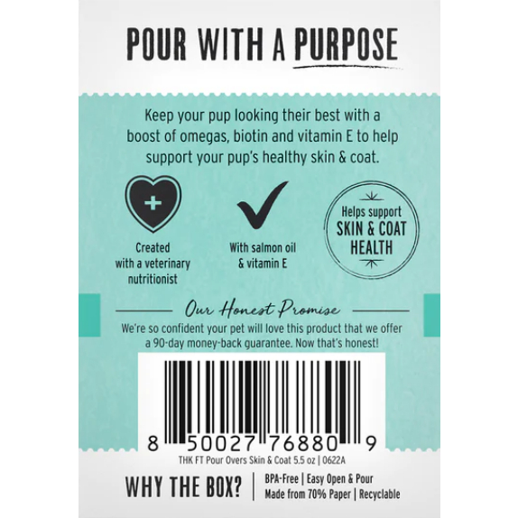 THE HONEST KITCHEN PourOver: Skin & Coat Giúp Cho Sức Khỏe Da Và Lông - 155g