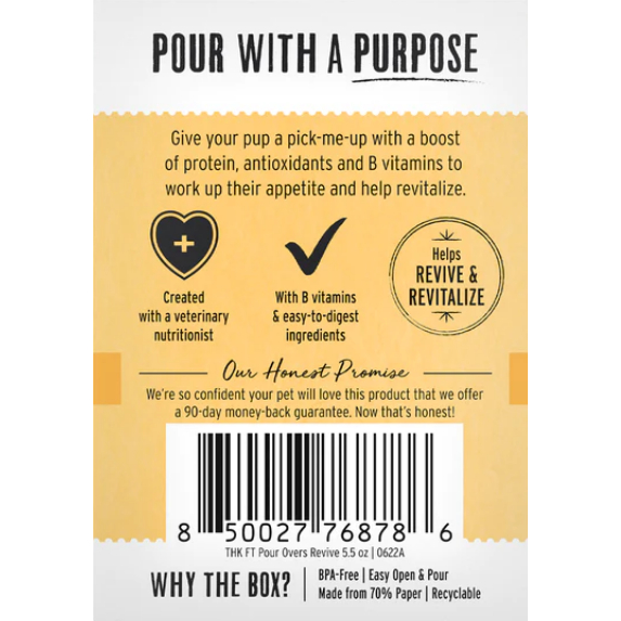 THE HONEST KITCHEN PourOver: Revive & Restore Giúp Hỗ Trợ Phục Hồi Sau - 155g