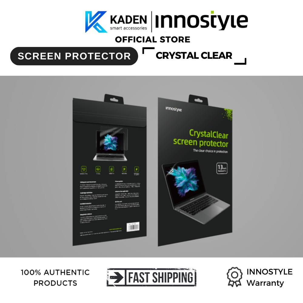 Miếng Dán Màn Hình Innostyle (Usa) Crystal Clear Screen For Macbook-Hàng Chính Hãng