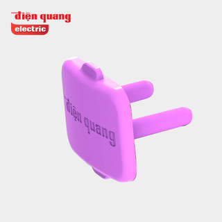 Nắp che ổ cắm cute Điện Quang, nắp che bảo vệ ổ cắm màu ngẫu nhiên