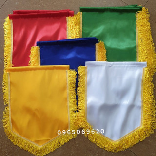 phôi cờ lưu niệm, cờ vát, cờ đuôi nheo in truyền nhiệt từ 10 cái trở lên