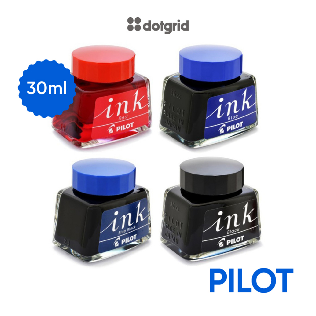 Bình mực Pilot xuất xứ Nhật Bản lọ 30ml - 4 màu tùy chọn
