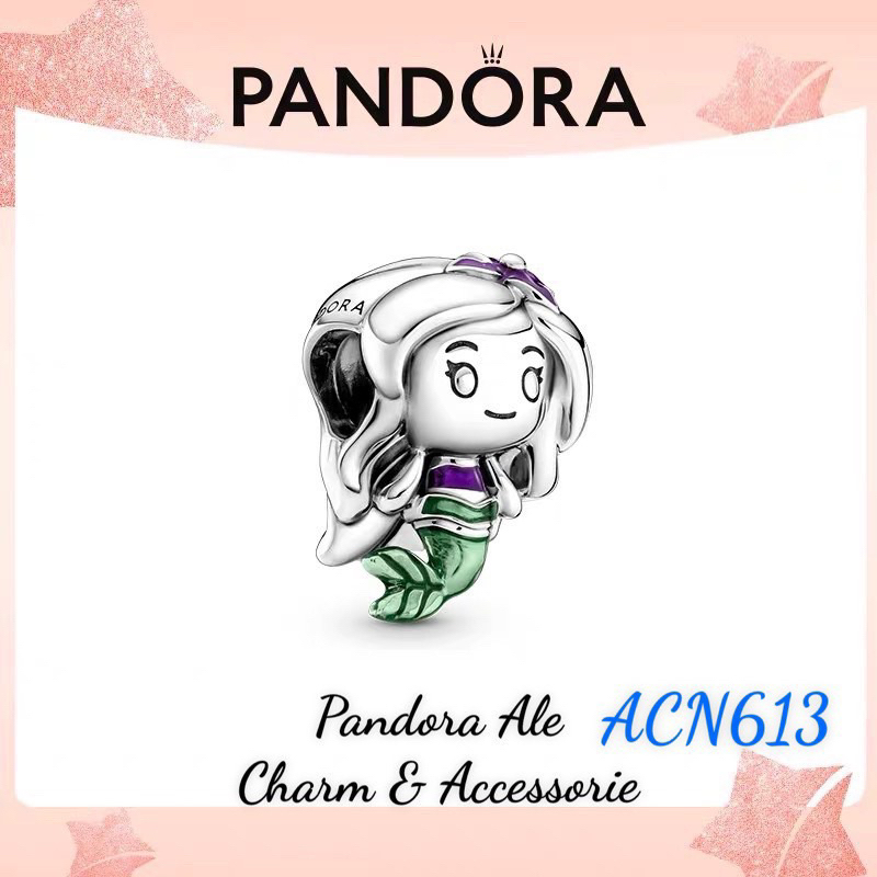 PAN ALE CHARM DISNEY NÀNG TIÊN CÁ BẠC S925