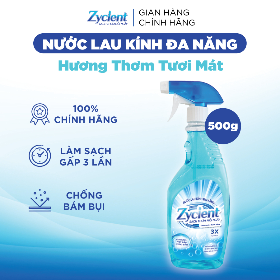 Nước Lau Kính Đa Năng ZYCLENT 500g