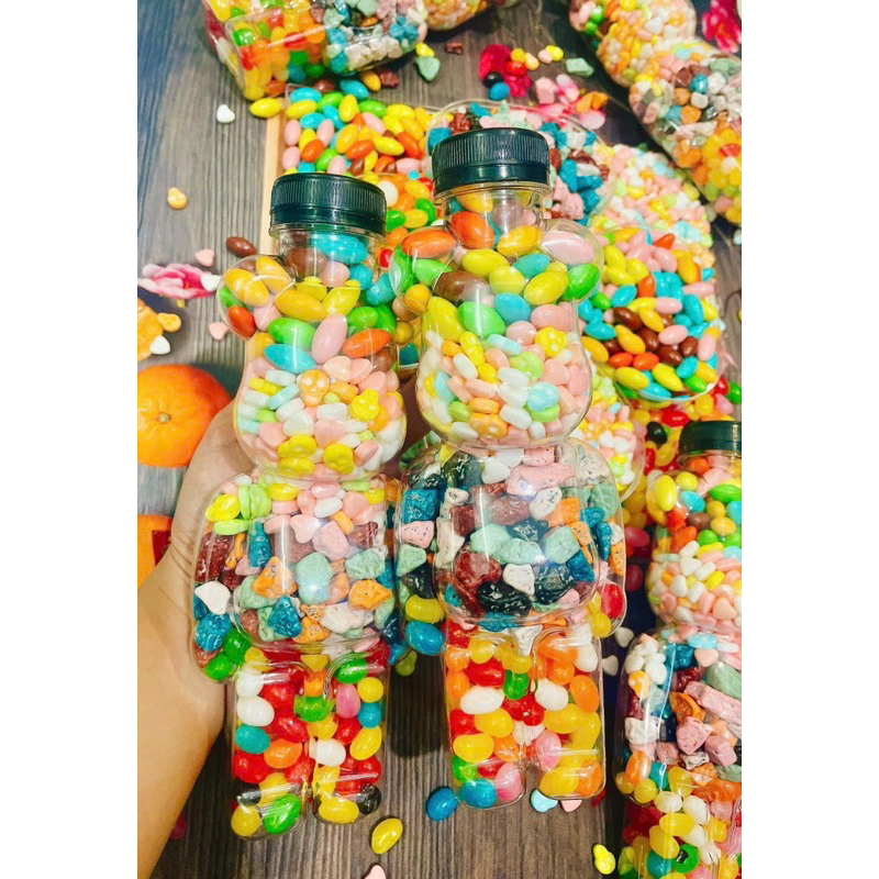 Kẹo Gấu Bearbrick Mix 4 Loại 500G