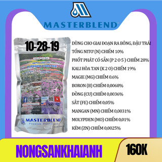 Phân bón Mỹ Masterblend 10-28-19 dùng hỗ trợ ra hoa (gói 500 gram)