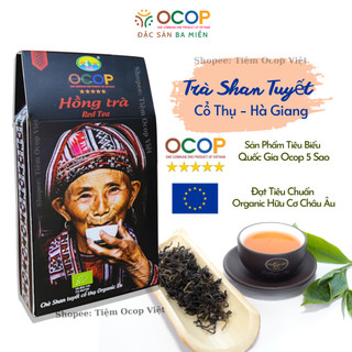 Trà shan tuyết cổ thụ hà giang, chè shan tuyết hữu cơ, sp trà, chè tiêu biểu ocop quốc gia 5 sao