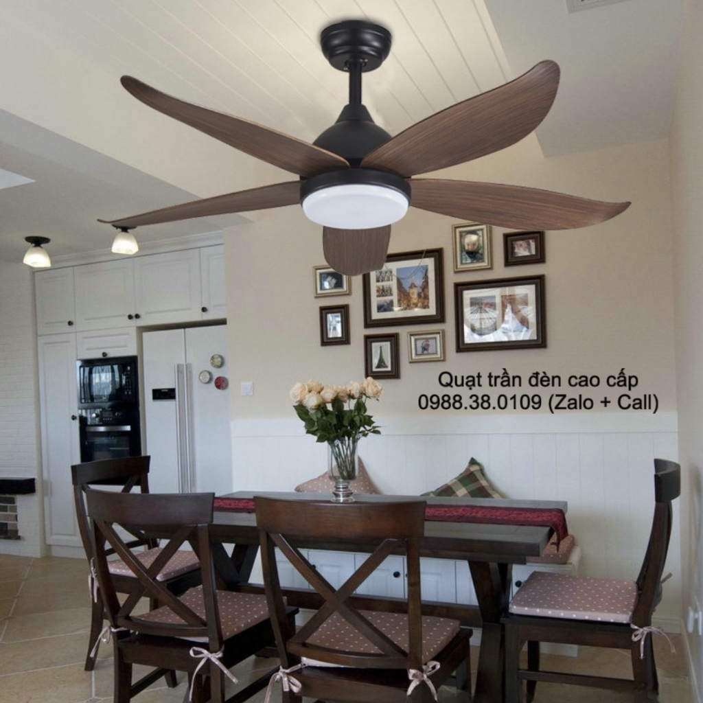 [Có Chốt An Toàn - Động Cơ Lõi Đồng ] Quạt Trần Đèn, Quạt Trần 5 Cánh 8808, 6 Cấp Độ Gió , Điều Khiển Từ Xa, Có Hẹn Giờ | BigBuy360 - bigbuy360.vn