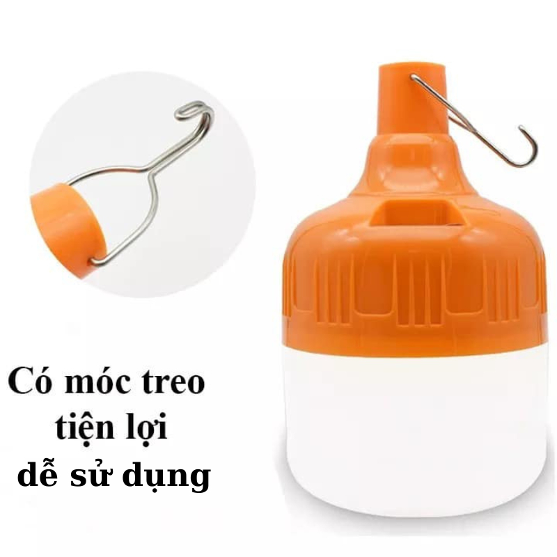 Bóng Đèn Tích Điện LD20 Công Xuất 200W 150W 100W 50W Chống Nước Cho Du Lịch, Cắm Trại, Câu Cá, Khu Thường Xuyên Mất Điện | BigBuy360 - bigbuy360.vn