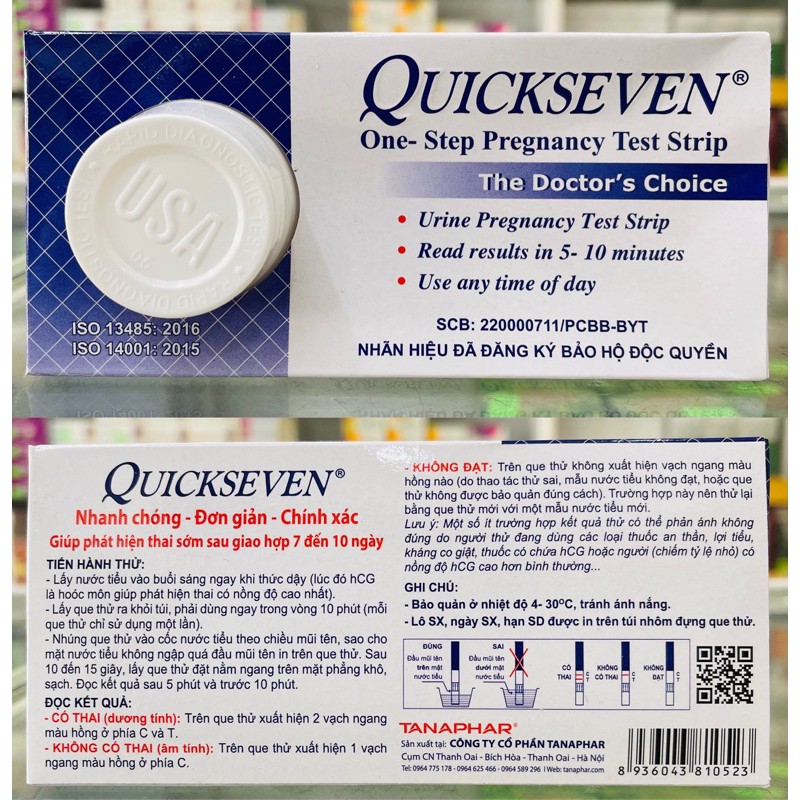 Que thử thai các loại - nhanh chóng, chính xác, hiệu quả đơn giản - phát hiện thai sớm từ 7 - 10 ngày