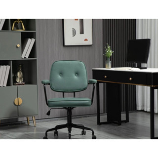 Ghế xoay văn phòng bọc da cao cấp Làm việc ngồi học Ltalia home Tựa Lưng Da Nano Nệm Cao Su