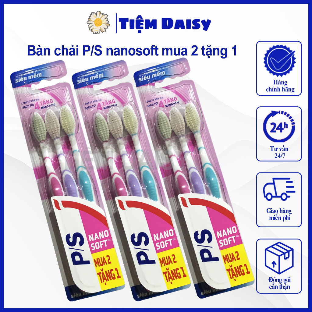 Bàn chải đánh răng P/S nanosoft