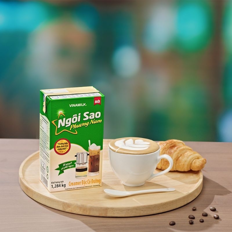 Sữa Đặc Ngôi Sao Phương Nam Hộp Giấy 380g