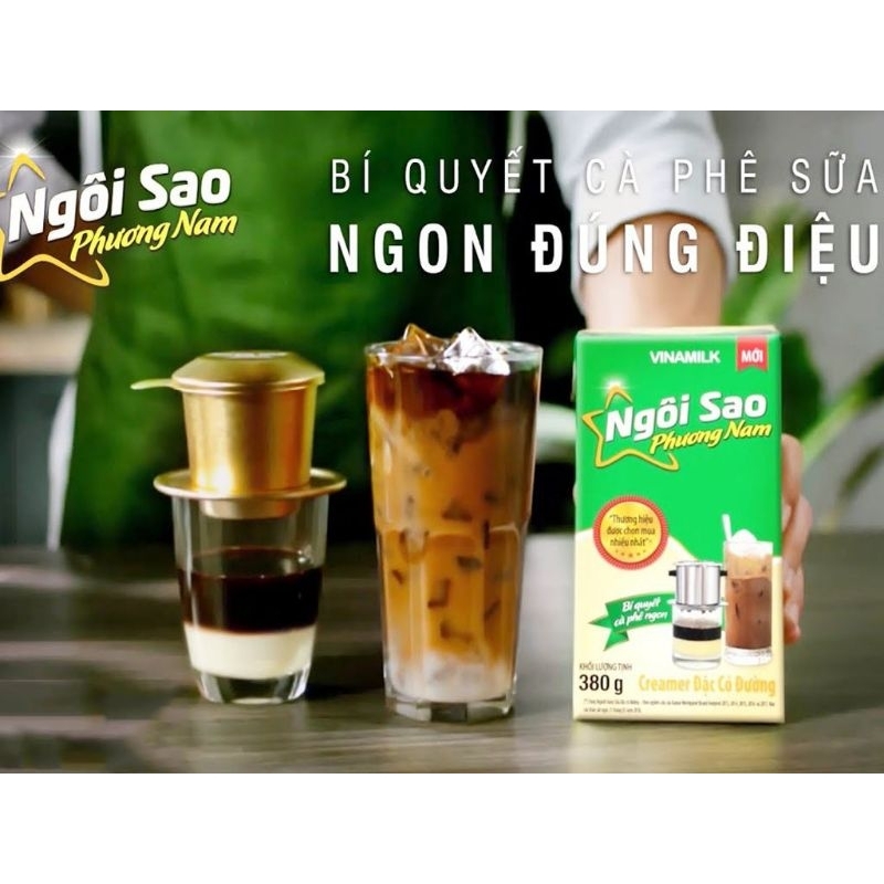 Sữa Đặc Ngôi Sao Phương Nam Hộp Giấy 380g