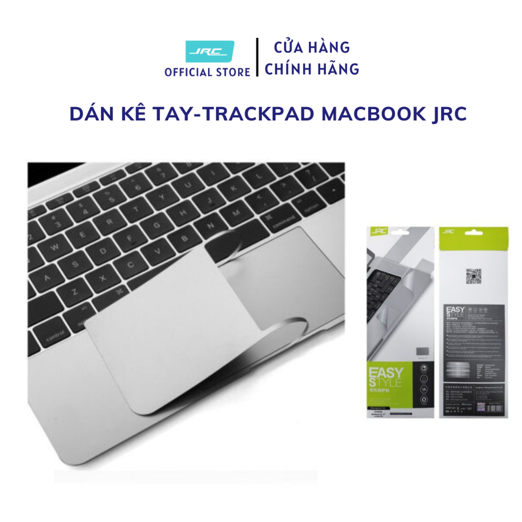 Dán kê tay kèm trackpad JRC cho macbook air pro m1 m2 Dán từ tính không dính keo, chống xước tốt - DM03