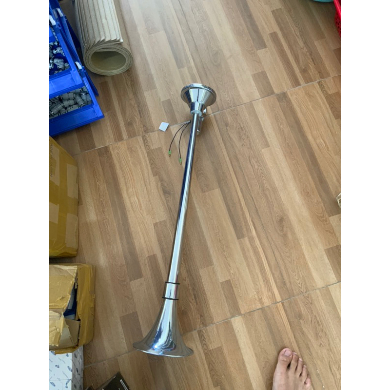 Kèn hơi ô tô, xe tải, tàu thuyền, nhại còi chung 12-24v