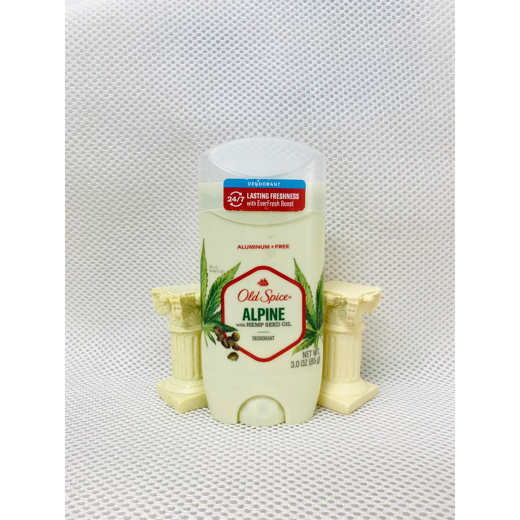SÁP KHỪ MÙI OLD SPICE ALPINE HƯƠNG HOA HUỆ CHAI 85G
