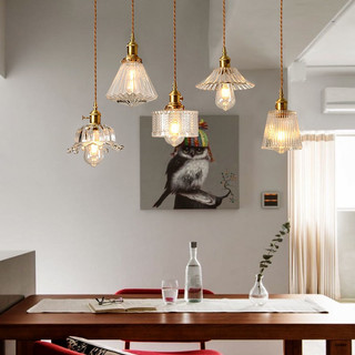 Đèn thả trần thủy tinh cổ điển thcn-266, 267, 268, 269 trang trí decor
