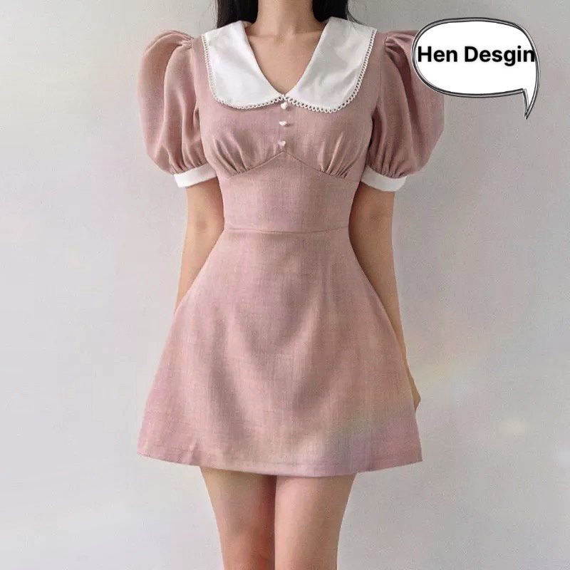 Đầm dáng A cổ sen trẻ trung năng động Mã ĐA876