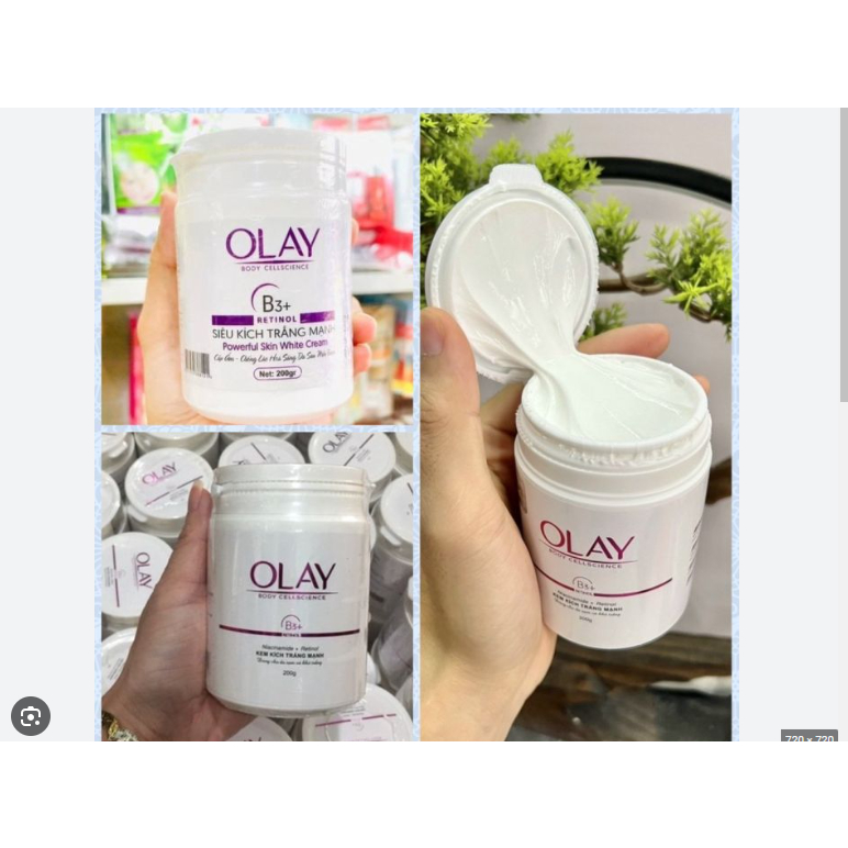 Kem kích trắng OLAY B3+ Retinol siêu kich trắng
