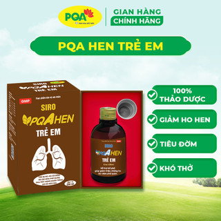 PQA Hen Trẻ Em Cao Cấp Dùng Cho Trẻ Nhỏ Hen Suyễn, Hen Phế Quản, Viêm Phế Quản Mãn Tính