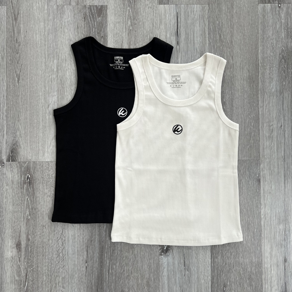 Áo tanktop KAWSTEEchất liệu cotton 100%