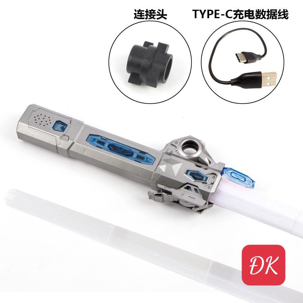 TD33 Kiếm Ánh Sáng Lazer Phiên Bản Mới Có Thể Ghép Đôi Sử Dụng Pin Sạc Type C