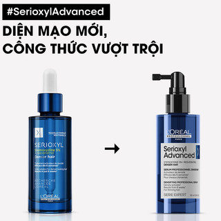 Tinh chất mọc tóc l’oreal dạng xịt serioxyl advanced 90ml