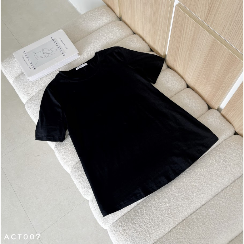 MEDYLA - Áo phông thun cotton cho bầu thoải mái mặc trong và sau sinh - ACT007