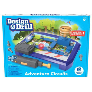  Đồ chơi máy khoan mạch điện phiêu lưu - Design & Drill Adventure Circuits - Learning Resources