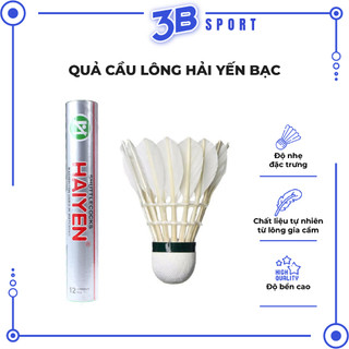 Quả cầu lông hải yến bac, ống cầu lông hải yến chính hãng giá rẻ - 3b sport