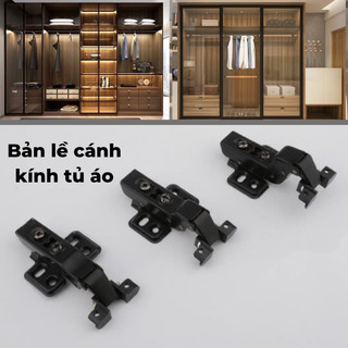 Bản lề cánh kính, Bản lề bật lắp cánh kính tủ bếp tủ áo, bản lề nội thất, bản lề bật hơi chất lượng cao