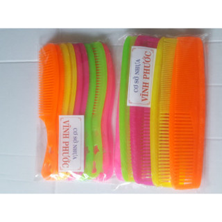 Combo 10 lược nhựa giá rẻ Giá Sỉ-có cán -không cán