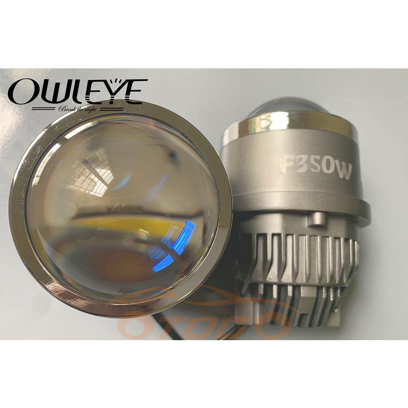 Bi Gầm Led Ô Tô OWLEYE F350 PREMIUM Công Nghệ Chóa Kép Mới Nhất
