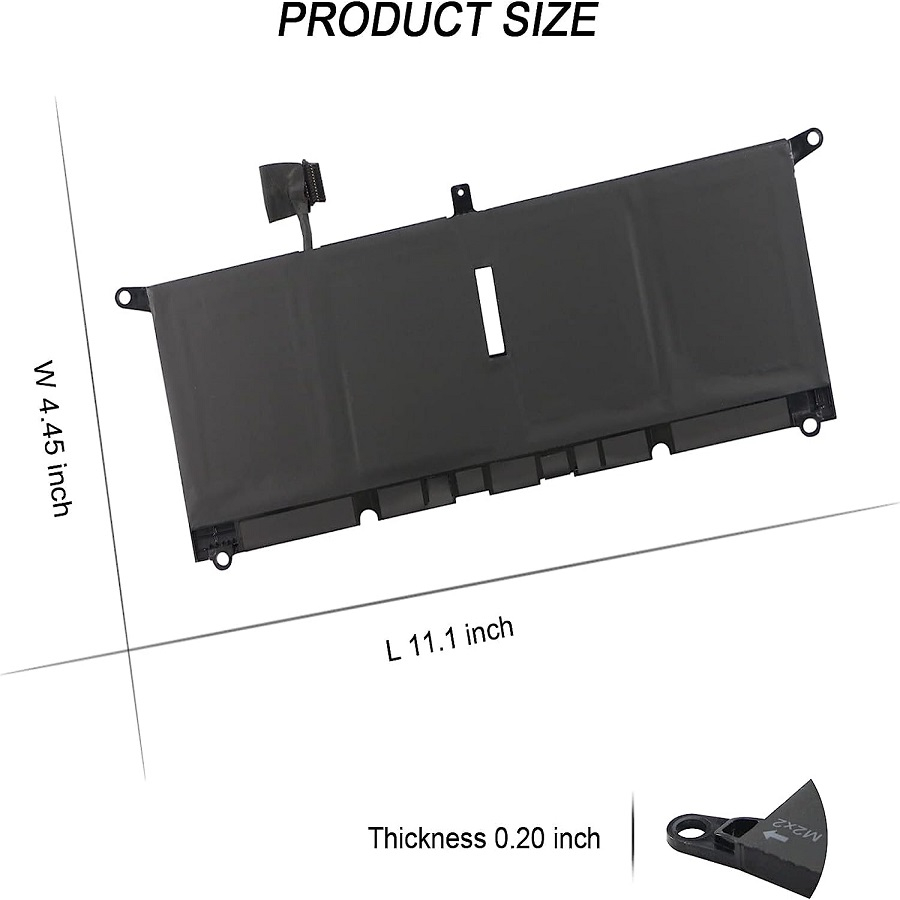 Pin Laptop Dell XPS 13 9370 9380