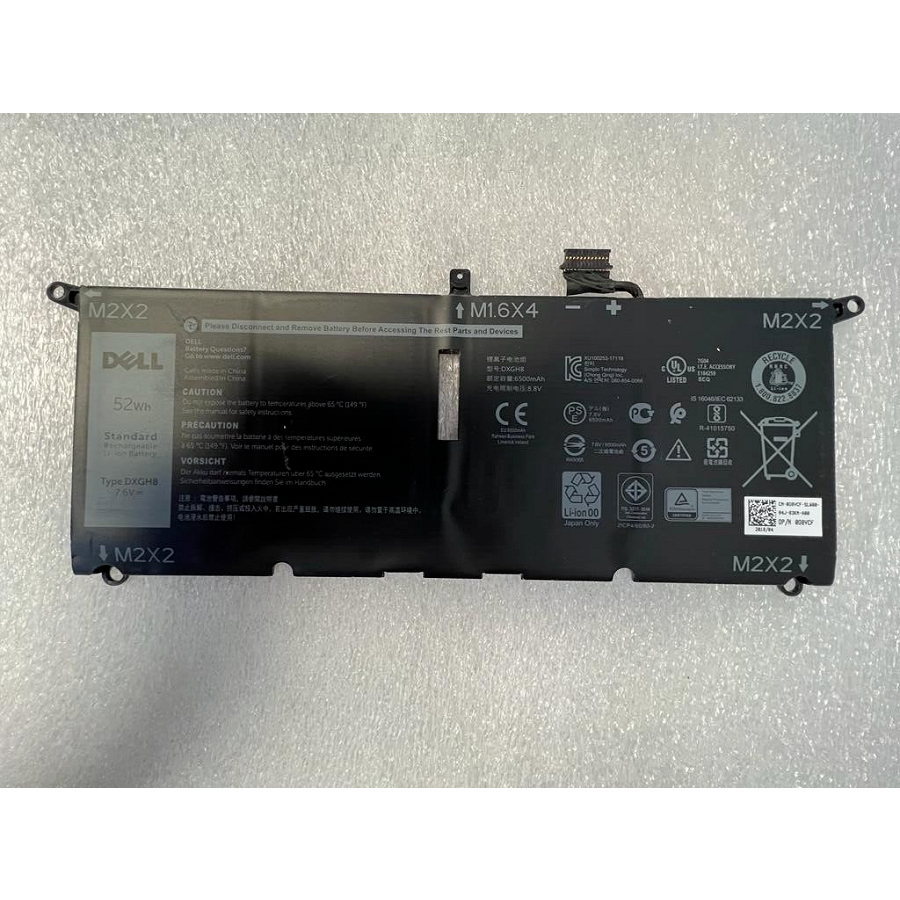 Pin Laptop Dell XPS 13 9370 9380