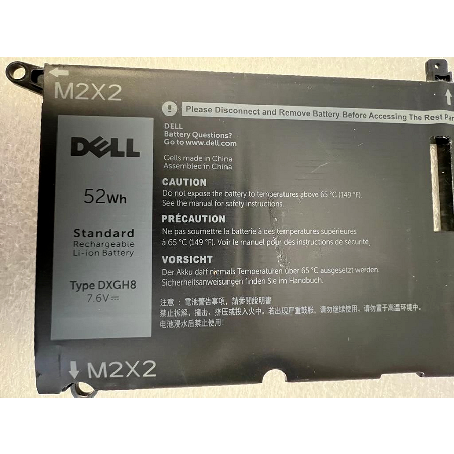 Pin Laptop Dell XPS 13 9370 9380