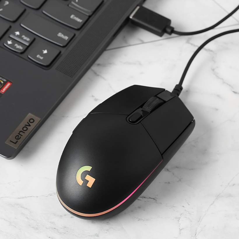 Chuột Chơi Game Có Dây - Logitech G102 LightSync RGB - Hàng chính hãng