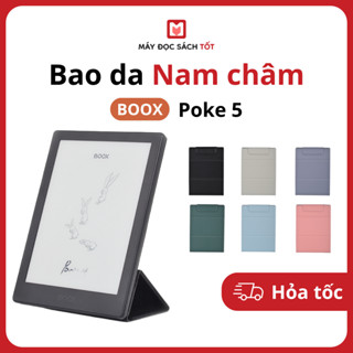 Bao da nam châm Boox Poke 5 dựng đứng được, màu đa dạng